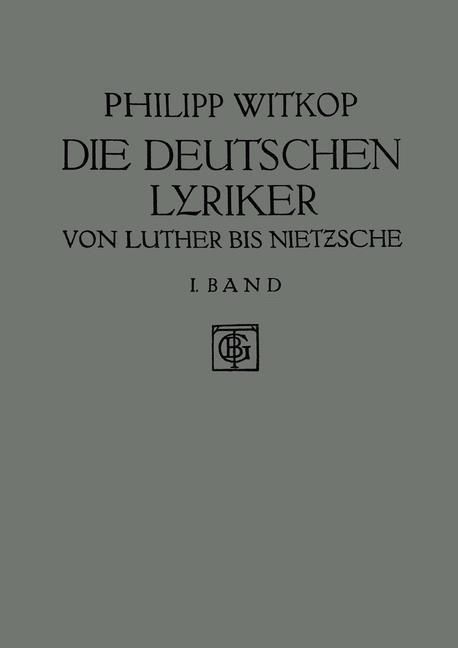 Produktbild: Die Deutschen Lyriker