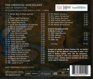 Produktbild: The Oriental Miscellany-Airs of Hindustan