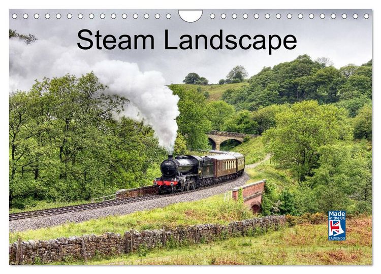 Produktbild: Steam Landscape (Wall Calendar 2026 DIN A4 landscape), CALVENDO 12 Month Wall Calendar