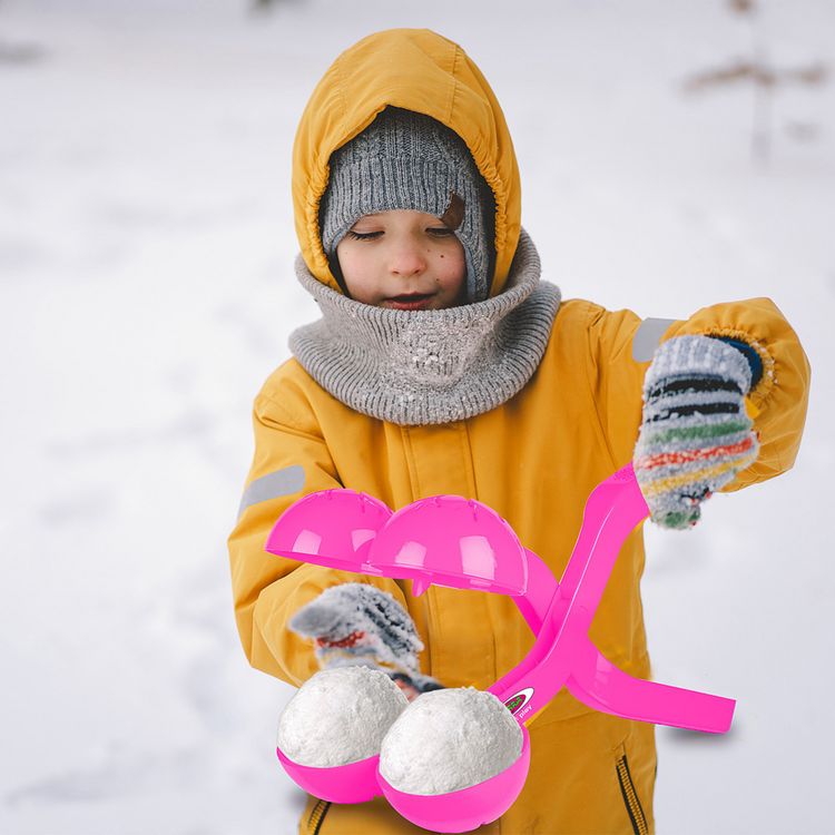 Produktbild: Snow Play Schneeballzange Duo 38cm pink