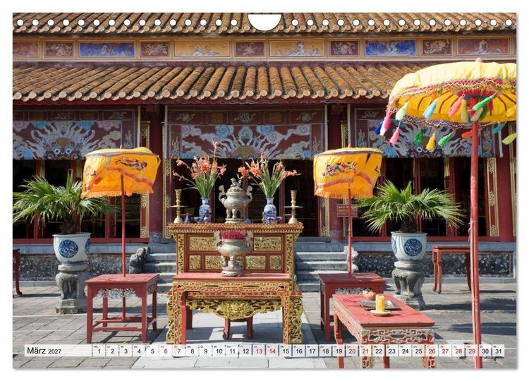 Produktbild: Vietnam - Momente einer Reise (Wandkalender 2027 DIN A4 quer), CALVENDO Monatskalender