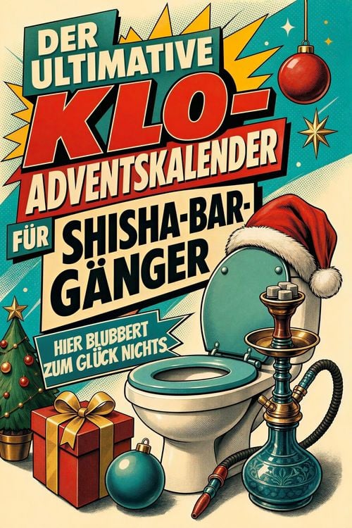 Produktbild: Der ultimative Klo-Adventskalender f&uuml;r Shisha-Bar-G&auml;nger