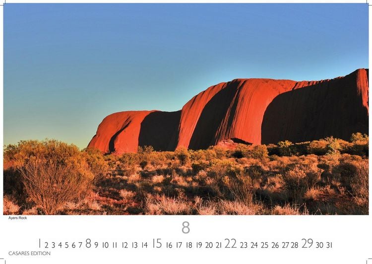 Produktbild: Australien Kalender 2027 &ndash; Wandkalender | Fotokalender Ozeanien 35x50cm &ndash; 12 atemberaubende Landschaften aus Down Under, perfekt als Geschenk & Wanddeko