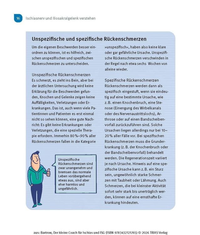 Produktbild: Der kleine Coach f&uuml;r Ischias und ISG