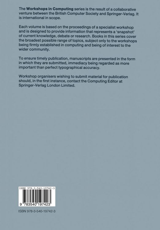 Produktbild: Logic Program Synthesis and Transformation