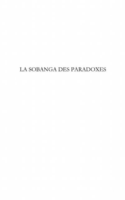 Produktbild: La sobanga des paradoxes