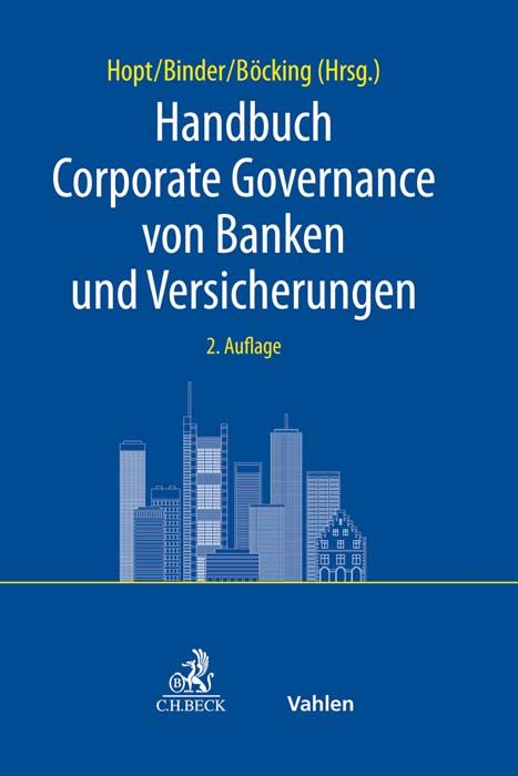 Produktbild: Handbuch Corporate Governance von Banken und Versicherungen