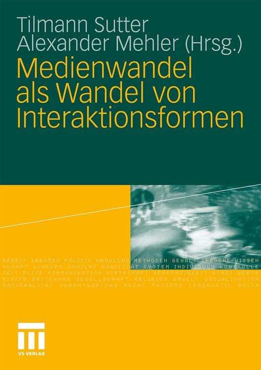Produktbild: Medienwandel als Wandel von Interaktionsformen
