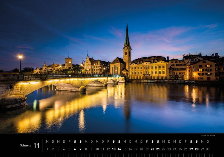 Produktbild: Schweiz Premiumkalender 2027