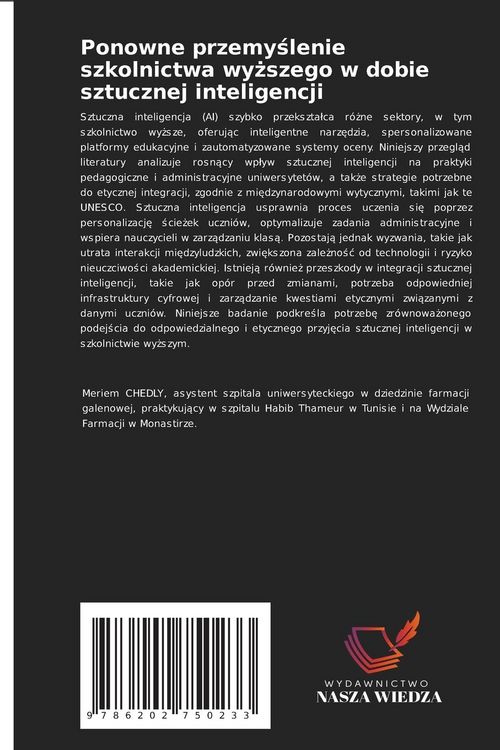 Produktbild: Ponowne przemy&iquest;lenie szkolnictwa wy&iquest;szego w dobie sztucznej inteligencji