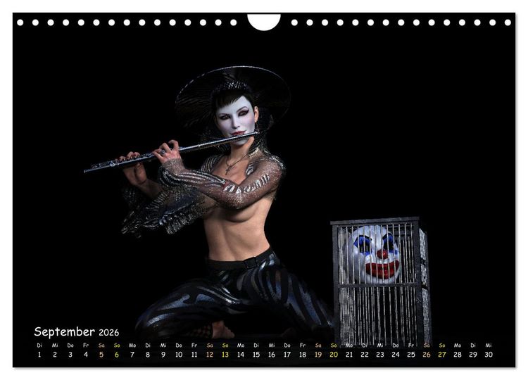 Produktbild: Sch&ouml;ne Scheinwelt (Wandkalender 2026 DIN A4 quer), CALVENDO Monatskalender
