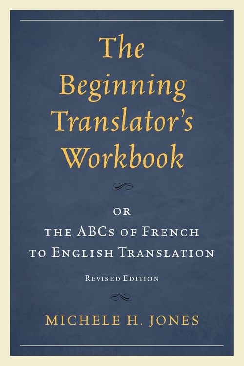 Produktbild: The Beginning Translator's Workbook