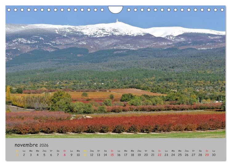 Produktbild: Le Mont Ventoux Le g&eacute;ant de Provence (Calendrier mural 2026 DIN A4 vertical), CALVENDO calendrier mensuel