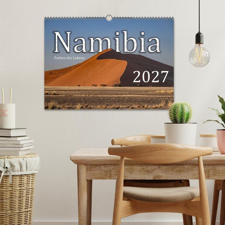 Produktbild: Namibia &ndash; Farben des Lebens (Wandkalender 2027 DIN A3 quer), CALVENDO Monatskalender