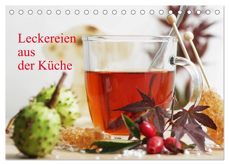 Produktbild: Leckereien aus der K&uuml;che CH - Version (Tischkalender 2026 DIN A5 quer), CALVENDO Monatskalender
