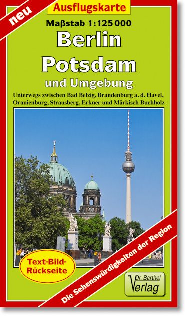 Produktbild: Doktor Barthel Karte Berlin, Potsdam und Umgebung