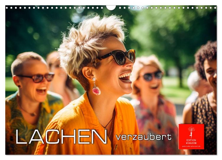Produktbild: Lachen verzaubert (Wandkalender 2026 DIN A3 quer), CALVENDO Monatskalender