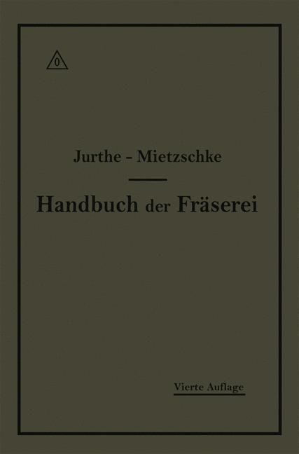 Produktbild: Handbuch der Fr&auml;serei