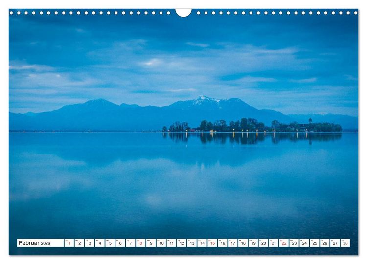 Produktbild: Der Chiemsee - Ansichten zum Tr&auml;umen (Wandkalender 2026 DIN A3 quer), CALVENDO Monatskalender