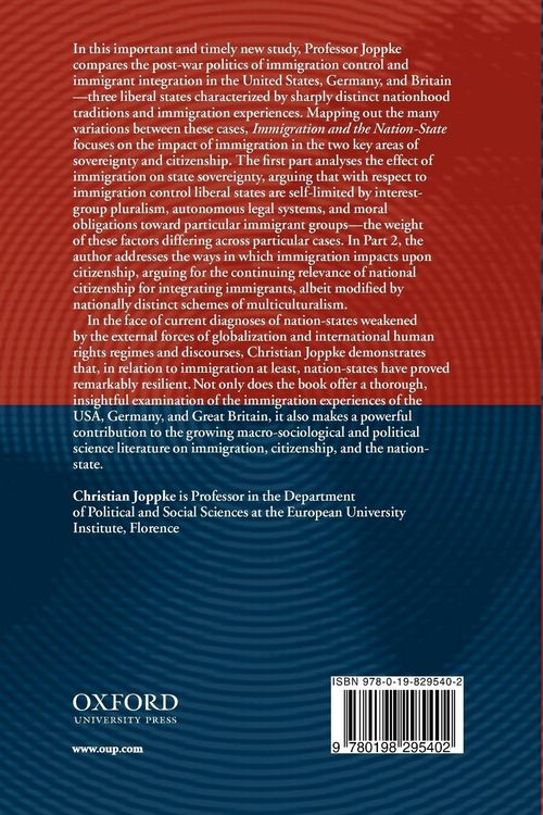 Produktbild: Immigration and the Nation-State