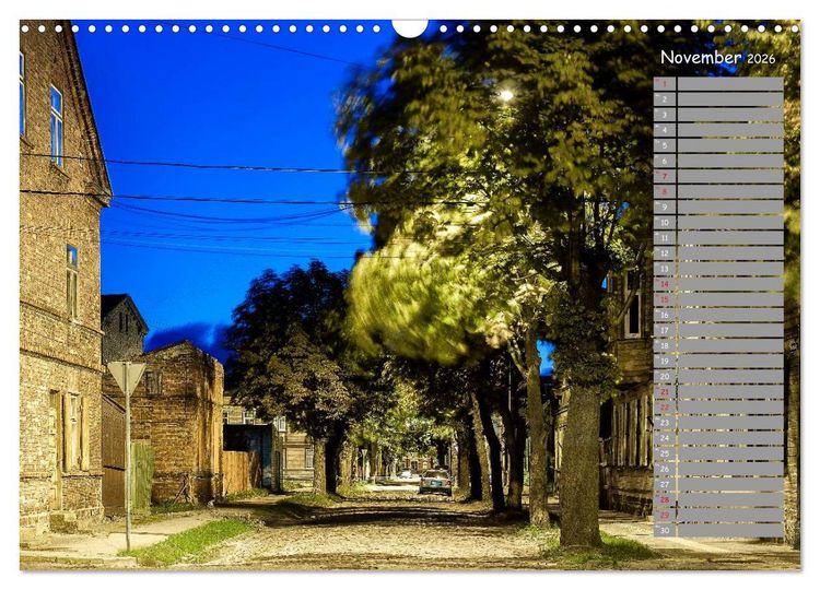 Produktbild: Lettland - Streifz&uuml;ge durch das mittlere Baltikum (Wandkalender 2026 DIN A3 quer), CALVENDO Monatskalender