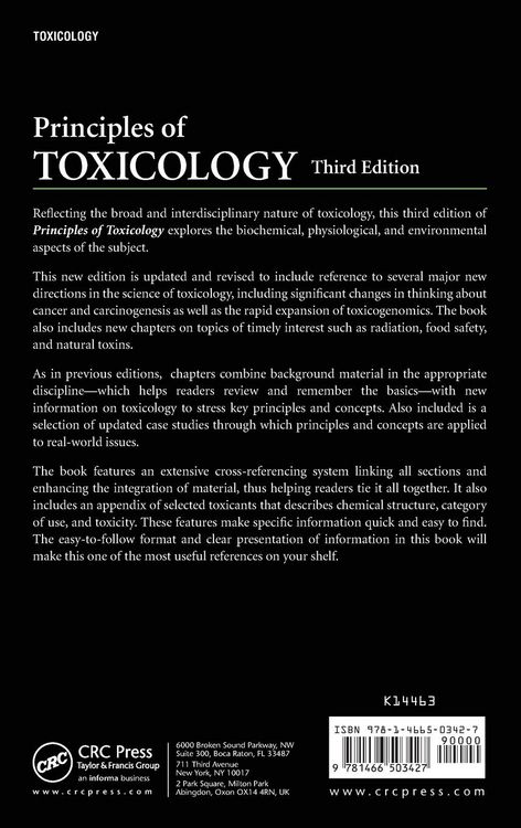 Produktbild: Principles of Toxicology