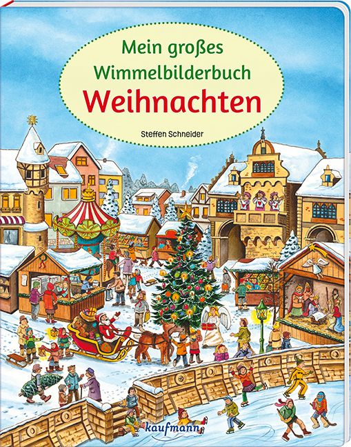 Produktbild: Mein gro&szlig;es Wimmelbilderbuch Weihnachten