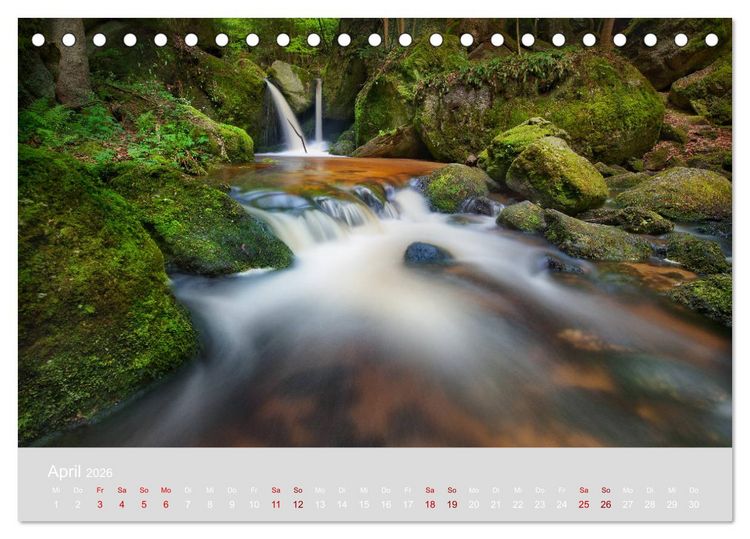 Produktbild: Im Lichtglanz der Jahreszeiten (Tischkalender 2026 DIN A5 quer), CALVENDO Monatskalender