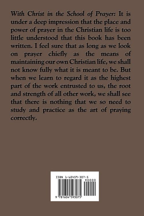Produktbild: With Christ in the School of Prayer