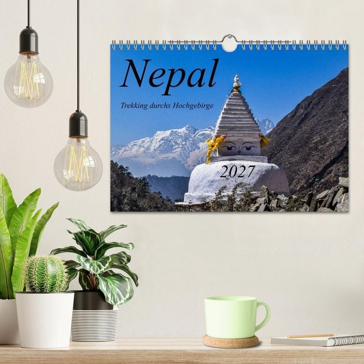 Produktbild: Nepal- Trekking durchs Hochgebirge (Wandkalender 2027 DIN A4 quer), CALVENDO Monatskalender