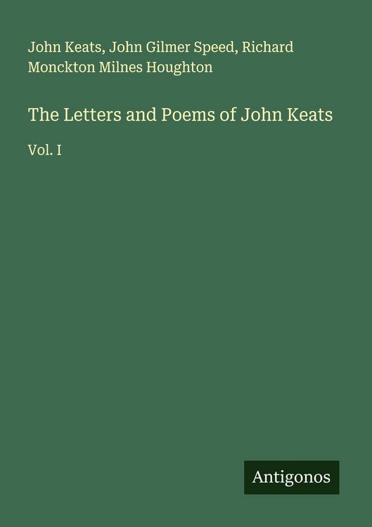 Produktbild: The Letters and Poems of John Keats