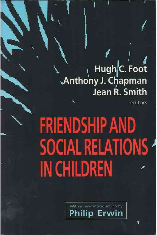 Produktbild: Foot, H: Friendship and Social Relations in Children