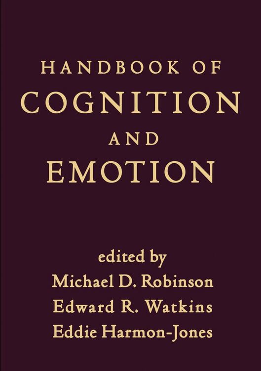 Produktbild: Handbook of Cognition and Emotion