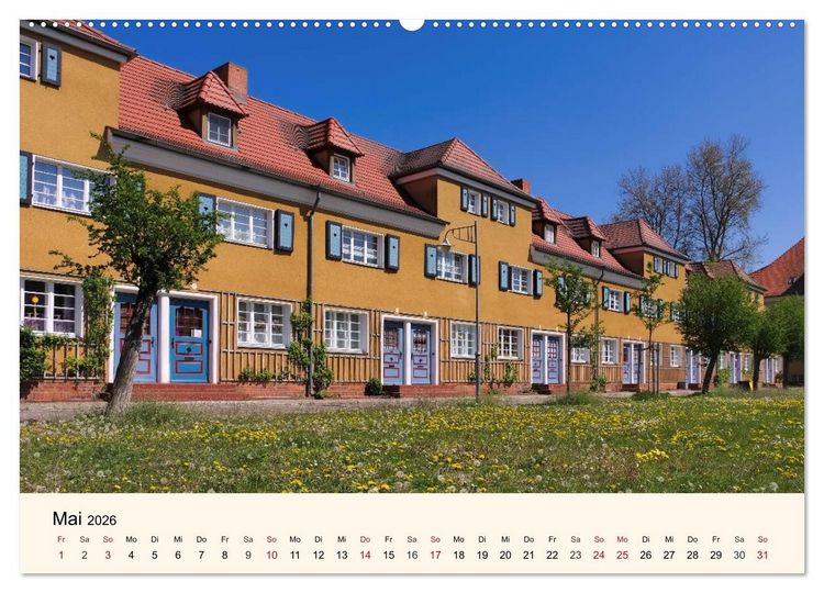 Produktbild: Lutherstadt Wittenberg - Stadt der Reformation (hochwertiger Premium Wandkalender 2026 DIN A2 quer), Kunstdruck in Hochglanz