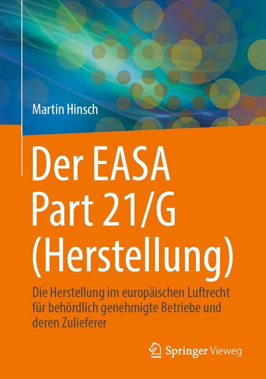 Produktbild: Der EASA Part 21/G (Herstellung)
