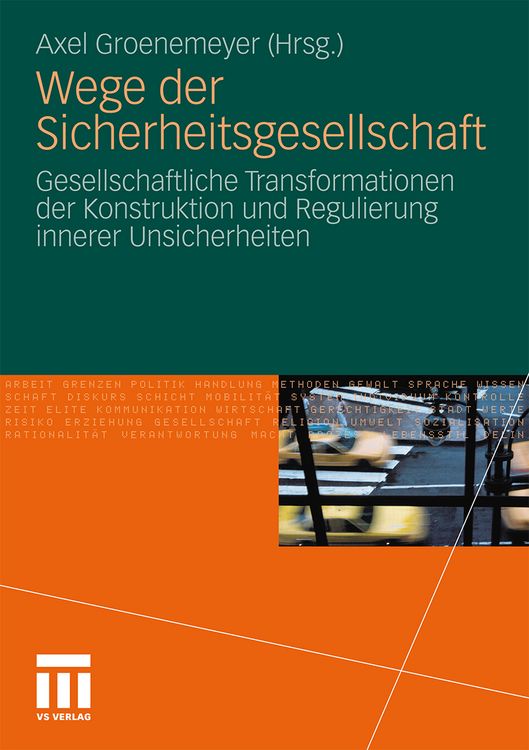 Produktbild: Wege der Sicherheitsgesellschaft