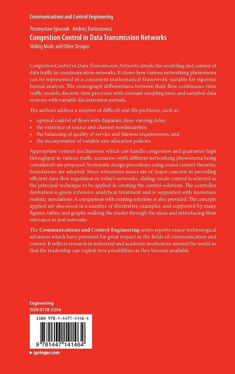 Produktbild: Congestion Control in Data Transmission Networks