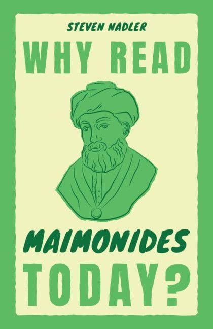 Produktbild: Why Read Maimonides Today?