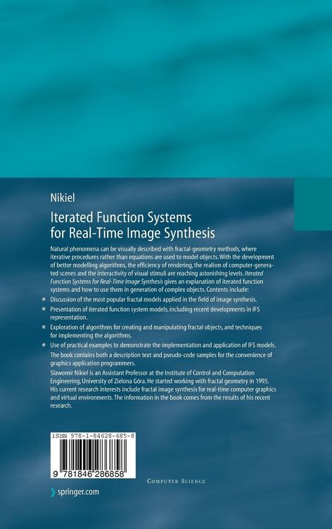 Produktbild: Iterated Function Systems for Real-Time Image Synthesis