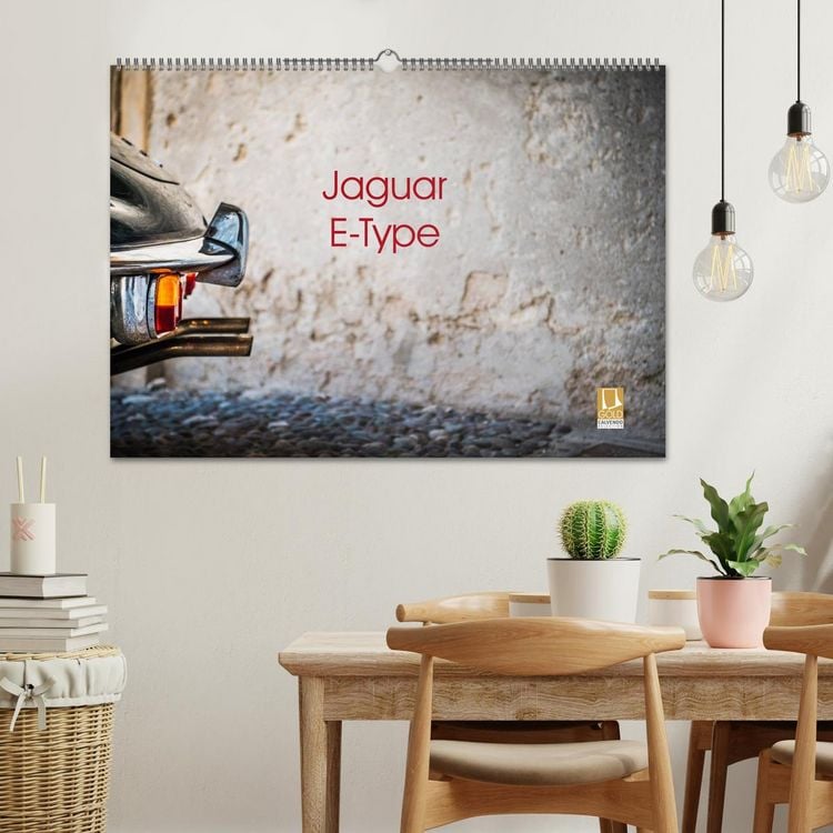 Produktbild: Jaguar E-Type 2026 (Wandkalender 2026 DIN A2 quer), CALVENDO Monatskalender