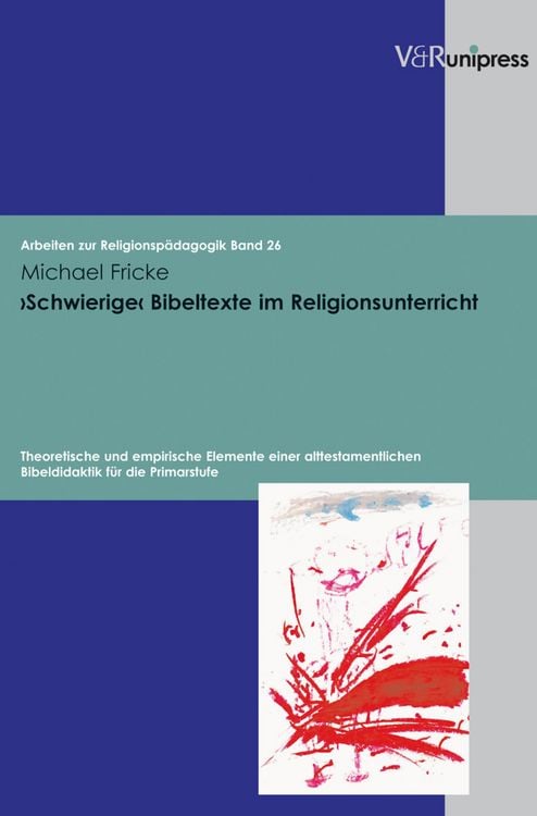 Produktbild: >Schwierige< Bibeltexte im Religionsunterricht