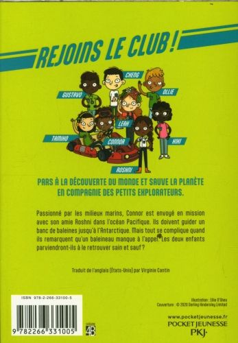 Produktbild: Les petits explorateurs. Tome 1: Les baleines perdues