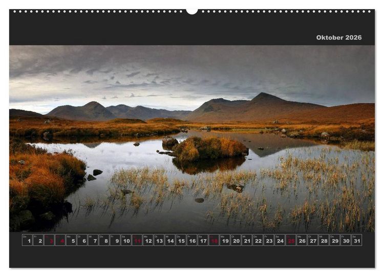 Produktbild: Schottland Panoramen (Wandkalender 2026 DIN A2 quer), CALVENDO Monatskalender