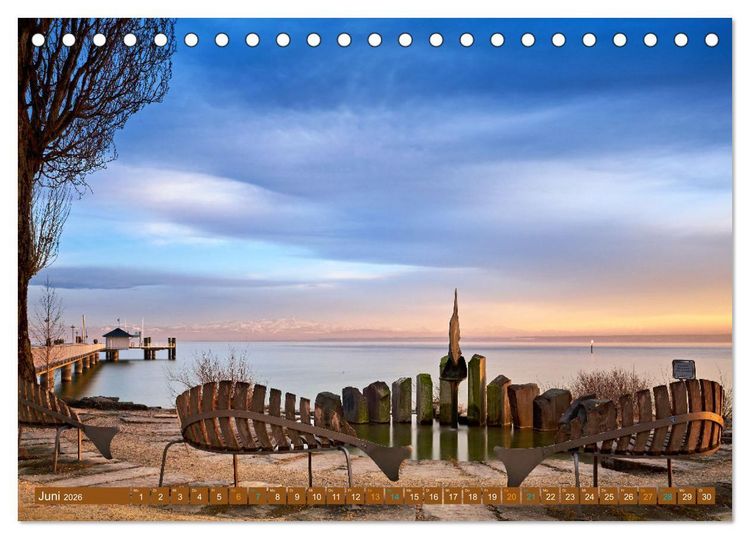 Produktbild: Lindau - Juwel am Bodensee (Tischkalender 2026 DIN A5 quer), CALVENDO Monatskalender