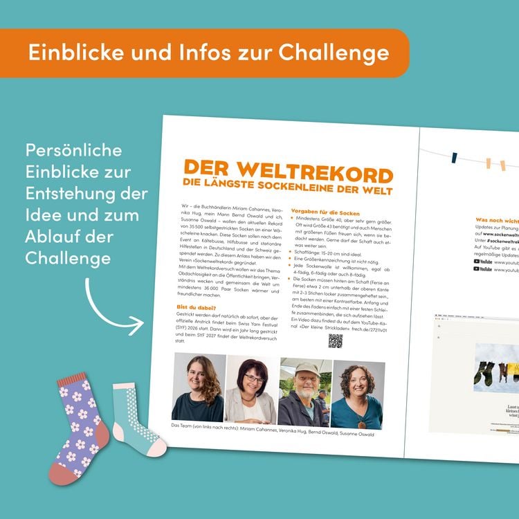 Produktbild: Auf die Socken, fertig, Weltrekord!