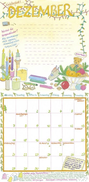 Kohwagner Merkkalender Mein buntes Jahr