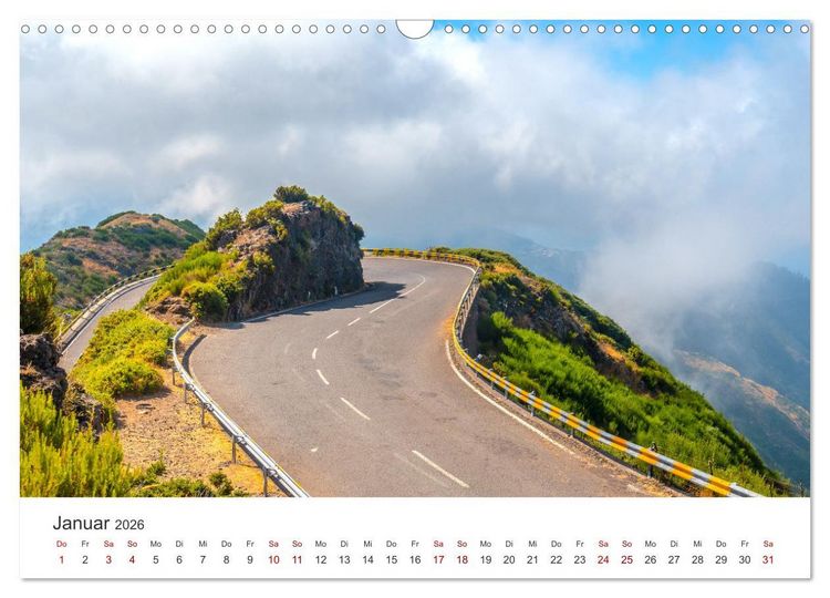 Produktbild: Madeira - Die atemberaubende Insel. (Wandkalender 2026 DIN A3 quer), CALVENDO Monatskalender
