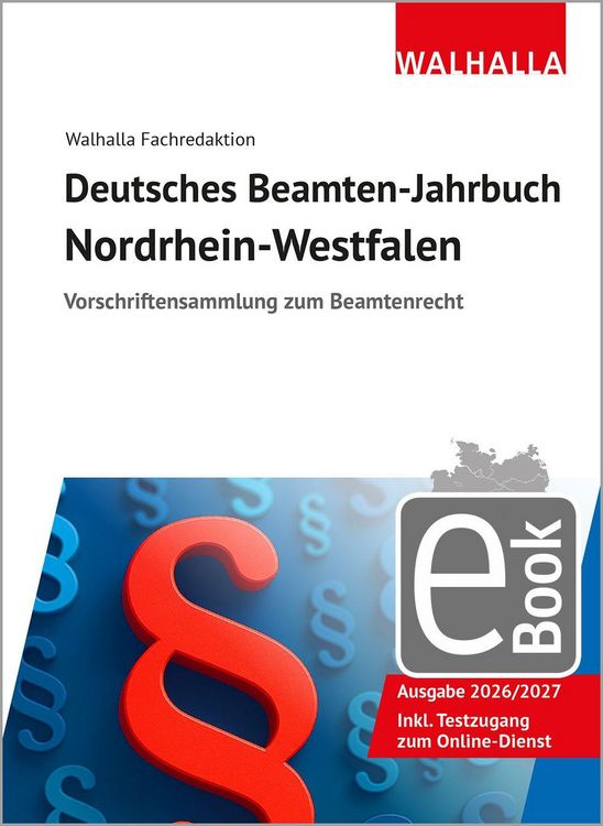 Produktbild: Deutsches Beamten-Jahrbuch Nordrhein-Westfalen 2026