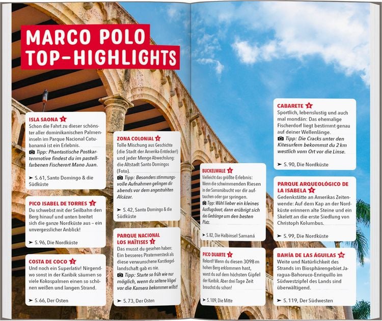 Produktbild: MARCO POLO Reiseführer Dominikanische Republik