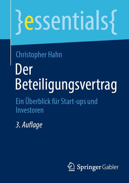 Produktbild: Der Beteiligungsvertrag